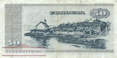 Faroe Islands - 50  Krónur (#020a_F)