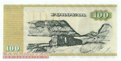 Faroe Islands - 100  Krónur (#021f_UNC)