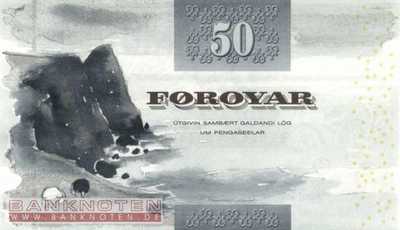 Faroe Islands - 50  Krónur (#024_UNC)