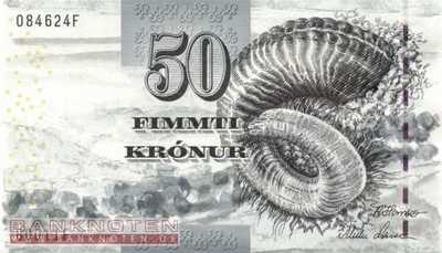 Faroe Islands - 50  Krónur (#024_UNC)