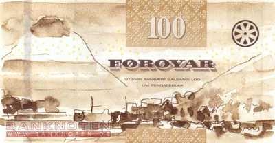 Faroe Islands - 100  Krónur (#030_UNC)