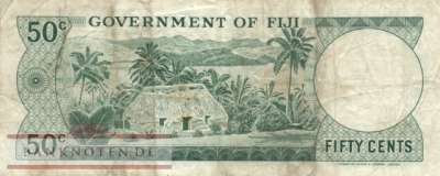 Fidschi Inseln - 50  Cents (#064b_F)