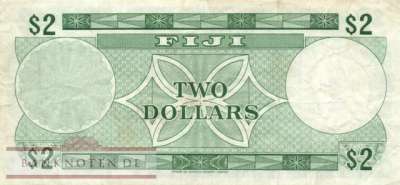Fidschi Inseln - 2  Dollars (#072b_F)