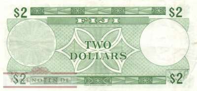 Fidschi Inseln - 2  Dollars (#072c_VF)
