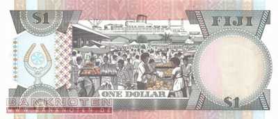 Fidschi Inseln - 1  Dollar (#089a_UNC)