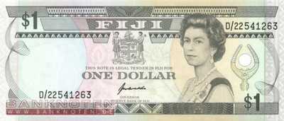 Fidschi Inseln - 1  Dollar (#089a_UNC)