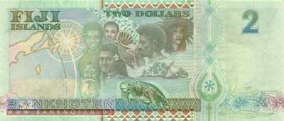 Fidschi Inseln - 2  Dollars - Millenium (#102a_UNC)