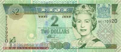 Fiji - 2  Dollars (#104a_UNC)
