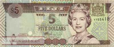 Fiji - 5  Dollars (#105a_UNC)
