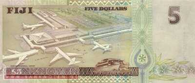 Fidschi Inseln - 5  Dollars (#105b_UNC)