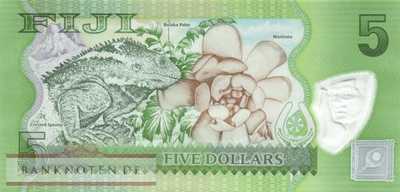 Fiji - 5  Dollars - Replacement (#115aR_UNC)