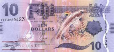Fidschi Inseln - 10  Dollars (#116_UNC)