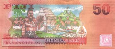 Fiji - 50  Dollars (#118_UNC)