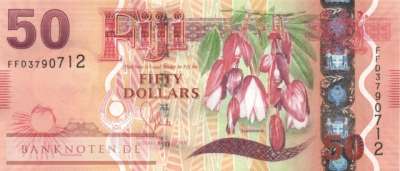Fiji - 50  Dollars (#118_UNC)