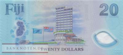 Fidschi Inseln - 20  Dollars (#127_UNC)