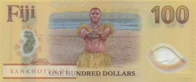Fidschi Inseln - 100  Dollars (#129_UNC)