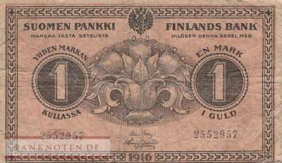 Finland - 1  Markka (#019-1_G)