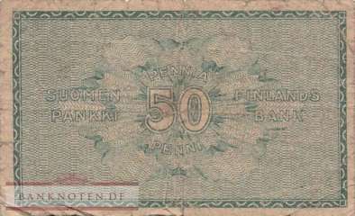 Finland - 50  Penniä (#034-9_G)