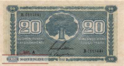 Finnland - 20  Markkaa (#078a-U8_UNC)