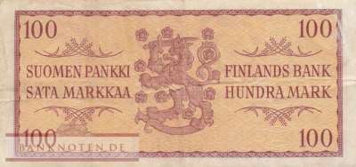 Finland - 100  Markkaa (#097a-17_VF)