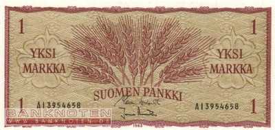 Finland - 1  Markkaa (#098a-37_UNC)