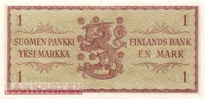 Finland - 1  Markkaa (#098a-U9_UNC)