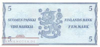 Finland - 5  Markkaa (#099a-U50-1_UNC)