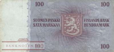 Finland - 100  Markkaa (#106a-U2_F)