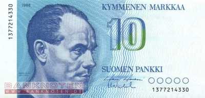 Finnland - 10  Markkaa (#113a-24_UNC)