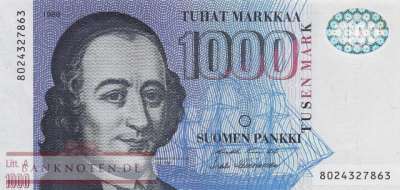 Finnland - 1.000  Markkaa (#121-19_UNC)