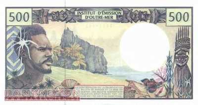 Franz. Pazifik Territorien - 500  Francs (#001d_UNC)