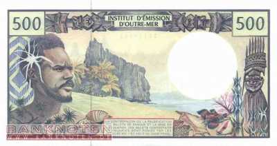 French Pacific Territories - 500  Francs (#001d_UNC)