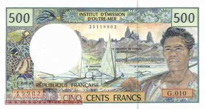 French Pacific Territories - 500  Francs (#001d_UNC)