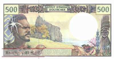 French Pacific Territories - 500  Francs (#001h_UNC)