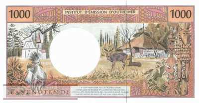 French Pacific Territories - 1.000  Francs (#002m_UNC)