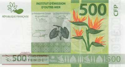 Franz. Pazifik Territorien - 500  Francs (#005c_UNC)