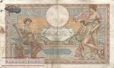 Frankreich - 100  Francs (#078c-33_F)