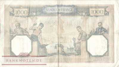 Frankreich - 1.000  Francs (#079c-36_F)