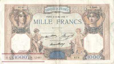 France - 1.000  Francs (#079c-36_F)