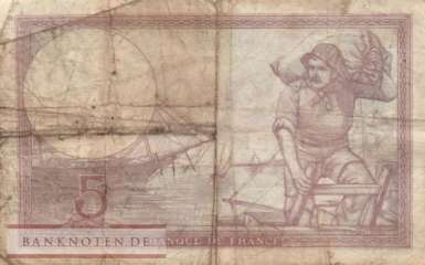 France - 5  Francs (#083-40_VG)