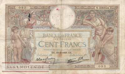 France - 100  Francs (#086b-38_F)