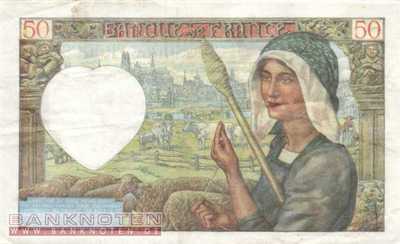 Frankreich - 50  Francs (#093-41_VF)