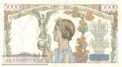 Frankreich - 5.000  Francs (#097c-42_VF)