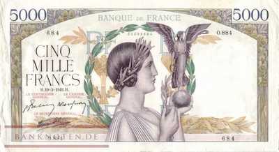 France - 5.000  Francs (#097c-42_F)