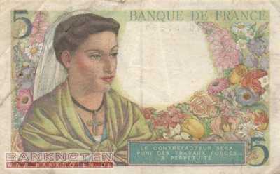 Frankreich - 5  Francs (#098a-43_F)