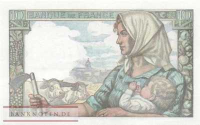 Frankreich - 10  Francs (#099b-42_UNC)