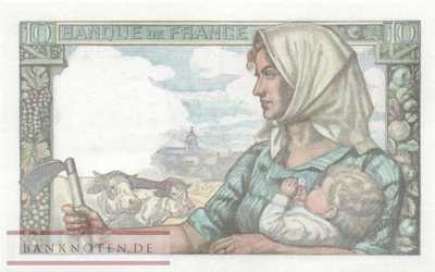 Frankreich - 10  Francs (#099b-42_UNC)