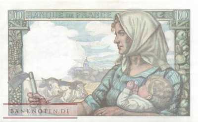 Frankreich - 10  Francs (#099b-42_AU)