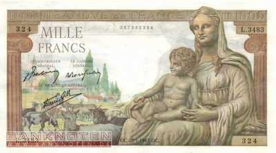 France - 1.000  Francs (#102-43_AU)