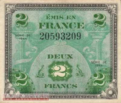 France - 2 Francs (#114a_VF)